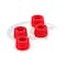 Energy Suspension Black Polyurethane Includes Four Halves For Half Bushings For Hourglass Style 9.8113G - alternate 2
